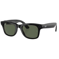 Ray-Ban Meta WayFarer RW4006 Shiny Black/Gree - Image 3