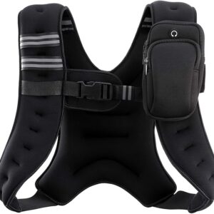 ZELUS წონიანი ჟილეტი 12LB – პროფესიონალური ვარჯიშისთვის | რეგულირებადი, მბრუნავი სტრაპებით, რეფლექტორული დიზაინი
