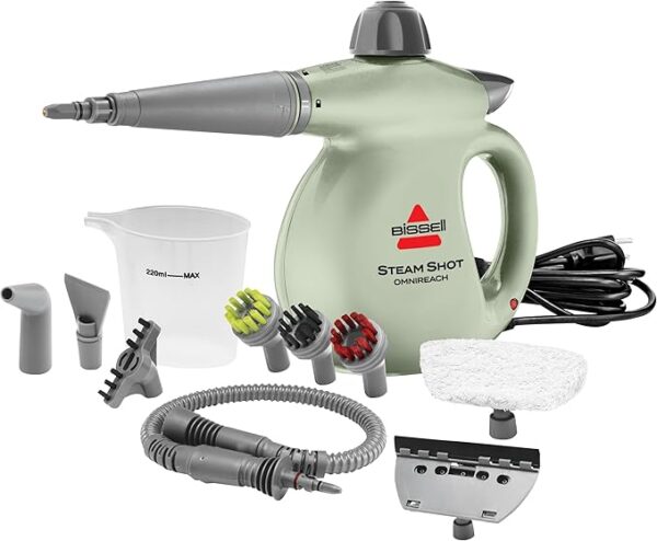 BISSELL® Little Green Shot™ OmniReach — ხელის მტვერსასრუტი ლაქებისთვის | კომპაქტური, მრავალფუნქციური, ძლიერი წმენდა
