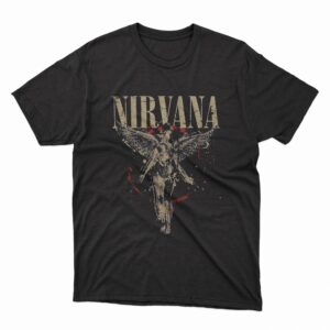 Grayce Nirvana™ in Utero Angel Splatter T-Shirt - by Nirvana™ Splatter (US, Alpha