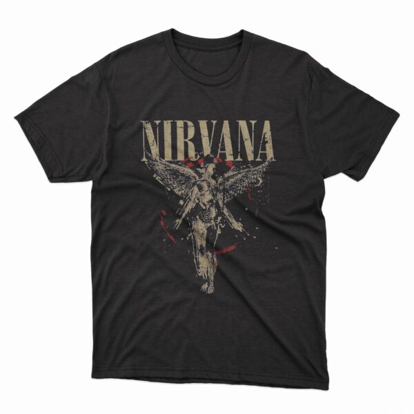 Grayce Nirvana™ in Utero Angel Splatter T-Shirt - by Nirvana™ Splatter (US, Alpha