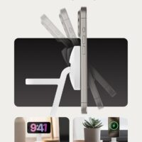Mophie უკაბელო Iphone-ის applewatch-ის და airpod-ის სატენი - Image 5