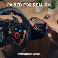 Logitech G29 Driving Force პროფესიონალური რბოლის საჭე და პედლები - Image 4