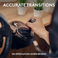 Logitech G29 Driving Force პროფესიონალური რბოლის საჭე და პედლები - Image 6