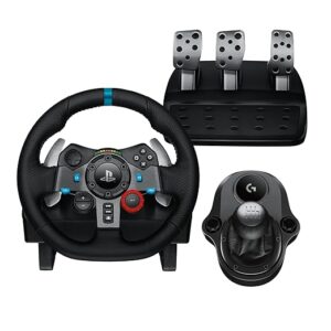 Logitech G29 Driving Force პროფესიონალური რბოლის საჭე და პედლები